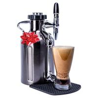 GrowlerWerks uKeg Nitro Cold Brew Coffee Maker - 50 oz, Black Chrome