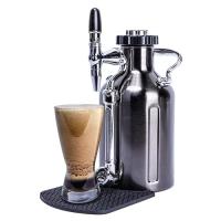 GrowlerWerks uKeg Nitro Cold Brew Coffee Maker - 50 oz, Black Chrome