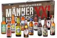 Männerhandtasche XXL von Kalea - 12x 0,33 l Bierflaschen Set