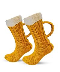 Lustige FGFD&OU Socken für Herren und Damen - Bunte Stricksocken
