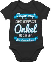 Lustiger Shirtracer Body für Jungen und Mädchen - Verrückter Onkel