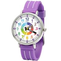 Kiddus Lernuhr für Kinder - Analoge Armbanduhr für Jungen und Mädchen