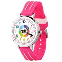 Kiddus Lernuhr für Kinder - Analog Kinderuhr für den Schulanfang