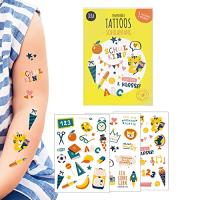 Kindertattoo Schulanfang – 3 Bögen für kreative Schulanfänger